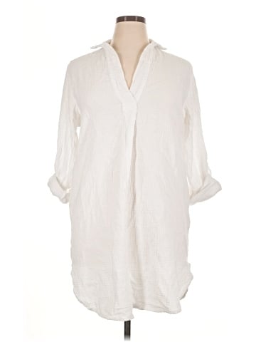 4our Dreamers 3/4 Sleeve Button-Down Shirt (view 1)