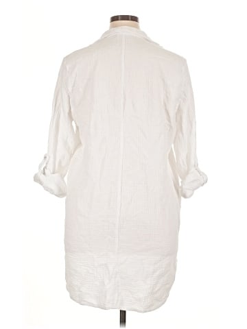 4our Dreamers 3/4 Sleeve Button-Down Shirt (view 2)