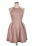 Soprano Solid Tan Cocktail Dress Size XL (estimated) - photo 1