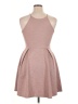 Soprano Solid Tan Cocktail Dress Size XL (estimated) - photo 2