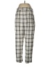 ASOS Design Plaid Gray Casual Pants Size 10 - photo 2