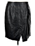 Halogen 100% Leather Black Leather Skirt Size 16W - photo 1