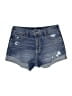 Hollister Blue Denim Shorts Size 5 - photo 1