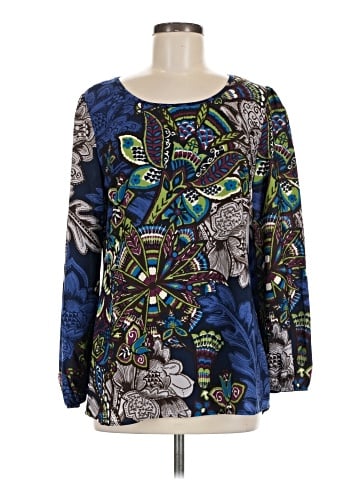 Pink Owl Long Sleeve Blouse (view 1)