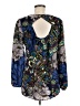 Pink Owl 100% Polyester Blue Long Sleeve Blouse Size M - photo 2