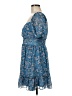 B. Smart 100% Polyester Floral Blue Casual Dress Size 9 - photo 5