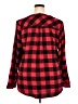 Torrid Plaid Red Long Sleeve Button-Down Shirt Size 2X Plus (2) - photo 2