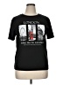 Shein Print Black Short Sleeve T-Shirt Size XL - photo 1