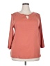 Chico's 100% Cotton Orange Cardigan Size XXL (4) - photo 1