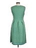 Max Studio Argyle Green Casual Dress Size L - photo 2