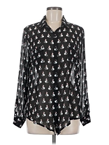 American Rag Cie Long Sleeve Blouse (view 1)