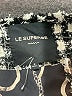Le Superbe 100% Polyester Tweed Silver Long Sleeve Top Size 2 - photo 7