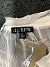 J.Crew 100% Viscose White Ivory Long Sleeve Blouse Size 00 - photo 7