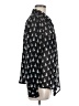 American Rag Cie 100% Polyester Print Black Long Sleeve Blouse Size M - photo 4