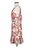 Aqua 100% Polyester Print White Purple Cocktail Dress Size S - photo 5