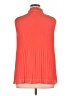Max Studio 100% Polyester Orange Sleeveless Blouse Size XL - photo 2