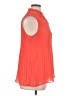 Max Studio 100% Polyester Orange Sleeveless Blouse Size XL - photo 4