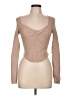 Qinsen Tan Cardigan Size L - photo 1