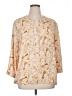 Soho Gold 3/4 Sleeve Blouse Size XL (estimated) - photo 1