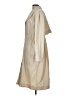 Athleta 100% Nylon Ivory Trenchcoat Size L - photo 5