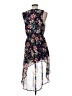 Forever 21 100% Polyester Floral Blue Casual Dress Size L - photo 2