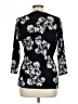 Ellen Tracy Black 3/4 Sleeve Blouse Size L - photo 2