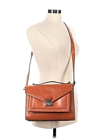 Loeffler Randall Leather Messenger (view 2)