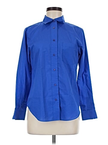 Foxcroft Long Sleeve Button-Down Shirt (view 1)