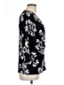 Ellen Tracy Black 3/4 Sleeve Blouse Size L - photo 4