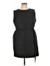 Ann Taylor Solid Gray Casual Dress Size 16 (petite) - photo 1