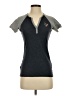 Antigua Gray Short Sleeve Henley Size S - photo 1