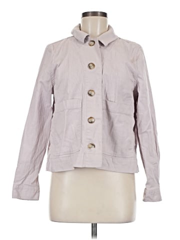 Madewell Connor Cropped Chore Jacket (view 1)