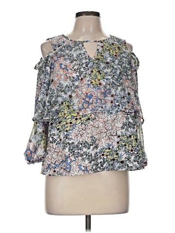 Fever 3/4 Sleeve Blouse (view 1)