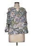 Fever Gray 3/4 Sleeve Blouse Size M - photo 1