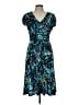 Studio 1 Paisley Blue Cocktail Dress Size 12 - photo 1