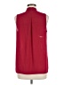 Banana Republic 100% Polyester Red Sleeveless Blouse Size M - photo 2