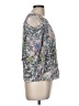 Fever Gray 3/4 Sleeve Blouse Size M - photo 4