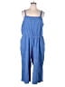 Old Navy Solid Blue Jumpsuit Size XXL - photo 1