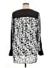 BCBGMAXAZRIA 100% Polyester Blue 3/4 Sleeve Blouse Size XL - photo 2