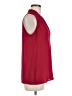 Banana Republic 100% Polyester Red Sleeveless Blouse Size M - photo 4