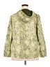 Zenergy by Chico's Paisley Green Raincoat Size XXL (4) - photo 2