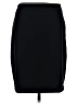Express Solid Black Formal Skirt Size 6 - photo 1