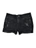 Old Navy Stars Black Denim Shorts Size 6 - photo 1