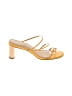 Reformation Yellow Sandals Size 5 1/2 - photo 1