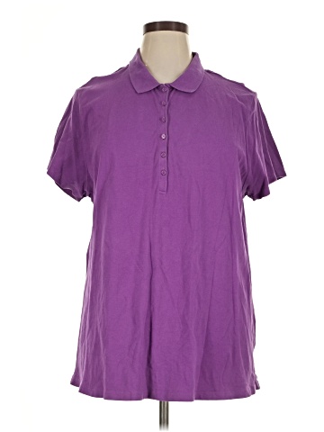 St. John's Bay Short Sleeve Blouse (view 1)