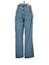 Zara Chevron-herringbone Blue Jeans Size 4 - photo 2