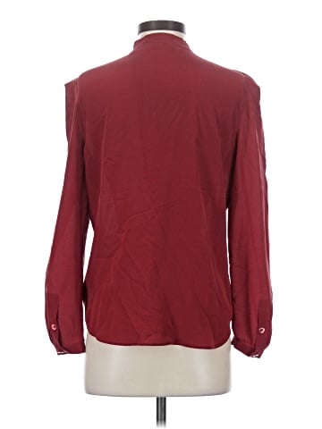Joie Long Sleeve Silk Top (view 2)