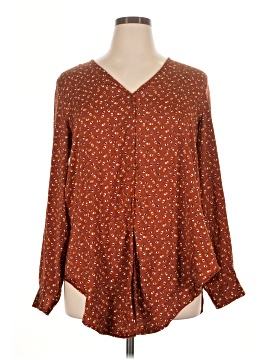 Max Studio Long Sleeve Blouse (view 1)