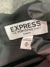 Express Black 3/4 Sleeve Button-Down Shirt Size M - photo 7