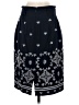 Ann Taylor 100% Cotton Blue Formal Skirt Size 2 - photo 2